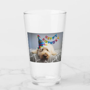 Vidrio para beber fotos personalizado