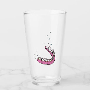 Vidrio para la higiene dental de bebida