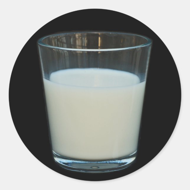 Vidrio para pegatinas de leche (Anverso)