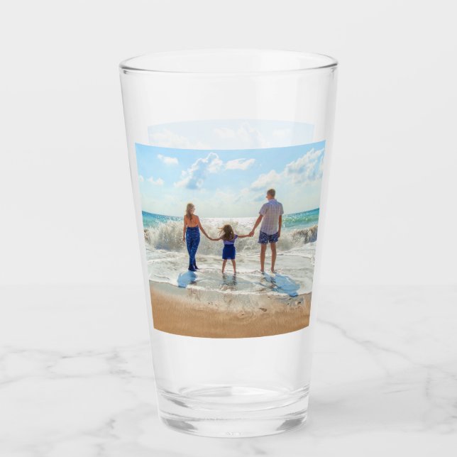 Vidrio Personalizado con tu Foto (Anverso)