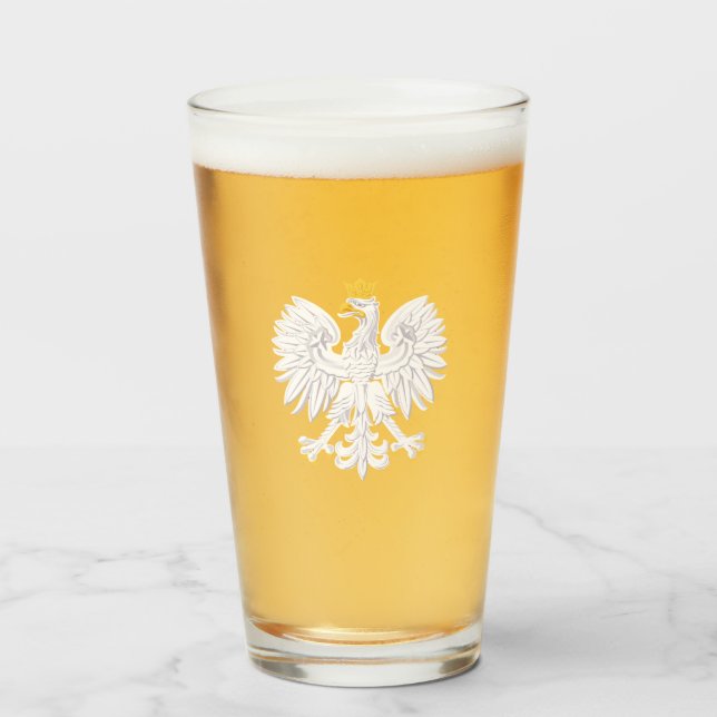 Vidrio polaco para beber águila (Anverso (lleno))
