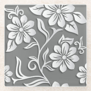 Vidrio Posavasos de cristal Daisy