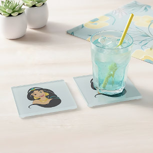 Vidrio Posavasos de jazmín