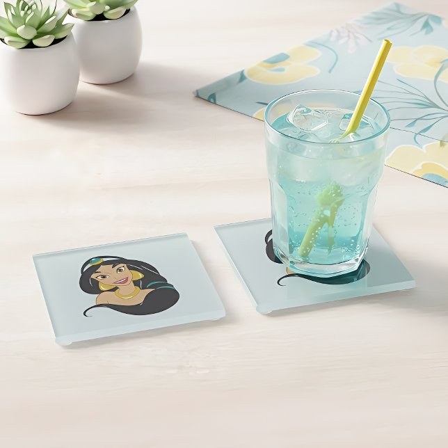 Vidrio Posavasos de jazmín (Subido por el creador)