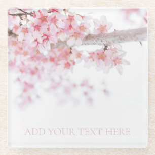 Vidrio Posavasos de vidrio: CHERRY BLOSSOM