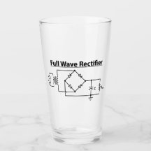 Vidrio rectificador de ondas completas