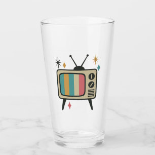 Vidrio retro para beber TV Atomi moderno de medi