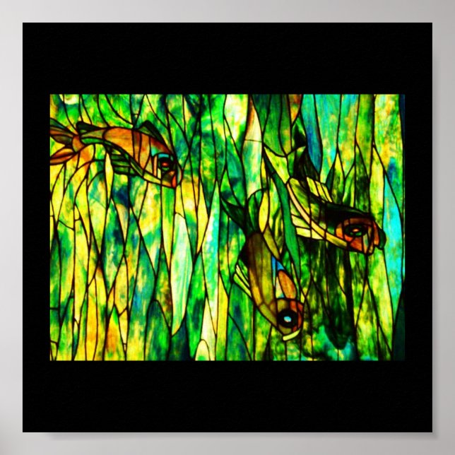 Vidrio-Tiffany con manchas posters 11 (Frente)