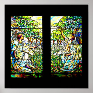 Vidrio-Tiffany con manchas posters 13