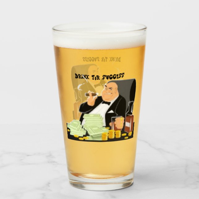 Vidrio transparente para beber (Anverso (lleno))