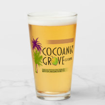 Vidrio Tumbler de la Orquesta Cocoanut Grove