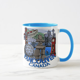 Vidrios del inukshuk de las tazas de las tazas de