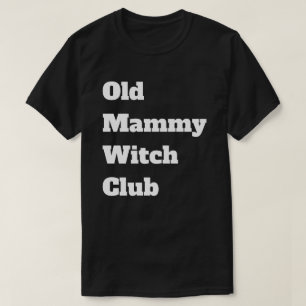 Vieja camiseta de bruja
