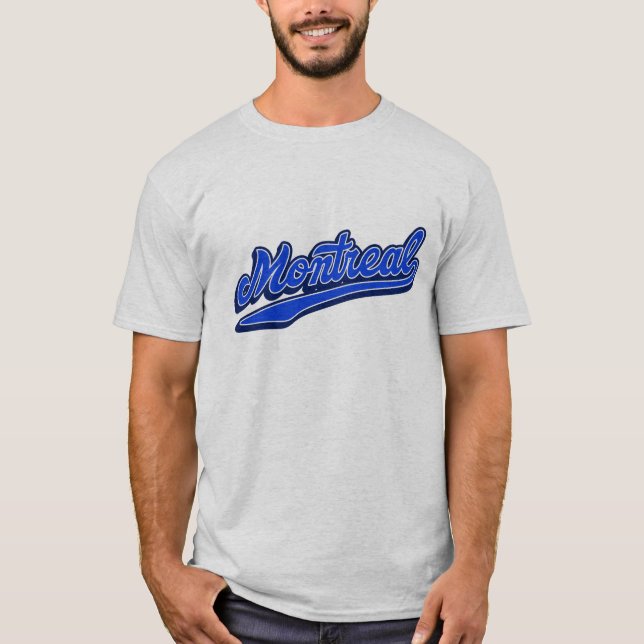 Vieja camiseta de Montreal - Béisbol de Ciudad Ret (Anverso)