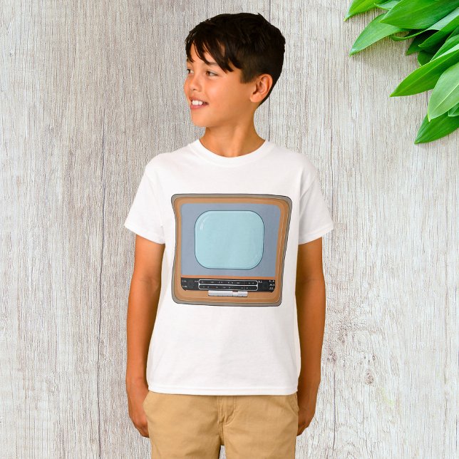 Vieja camiseta de televisión retro de moda (Subido por el creador)