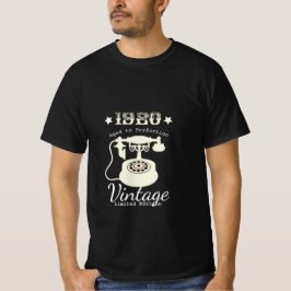 Vieja camiseta rotaria clásica de 1920