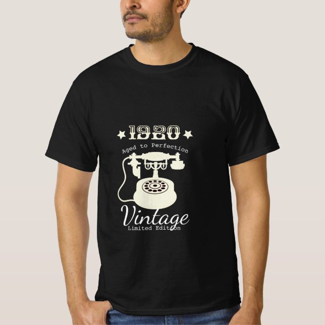 Vieja camiseta rotaria clásica de 1920 (Anverso)