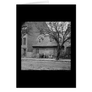 Vieja Casa de Piedra en Richmond, VA 1865