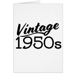 Vieja década de 1950