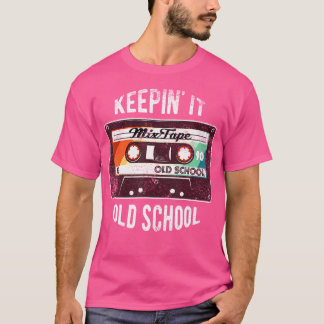 Vieja Escuela Hip Hop 80S 90S Mezcla Camiseta Gráf
