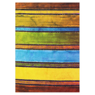 Vieja Guatemala con manteles arcoiris