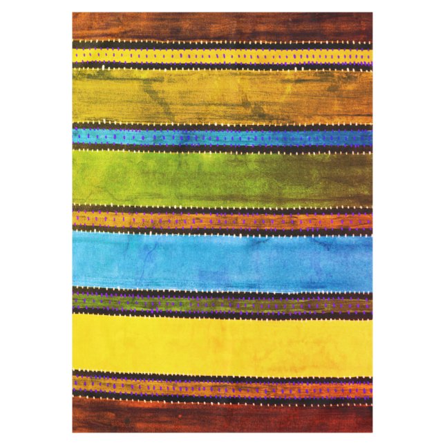 Vieja Guatemala con manteles arcoiris (Anverso)