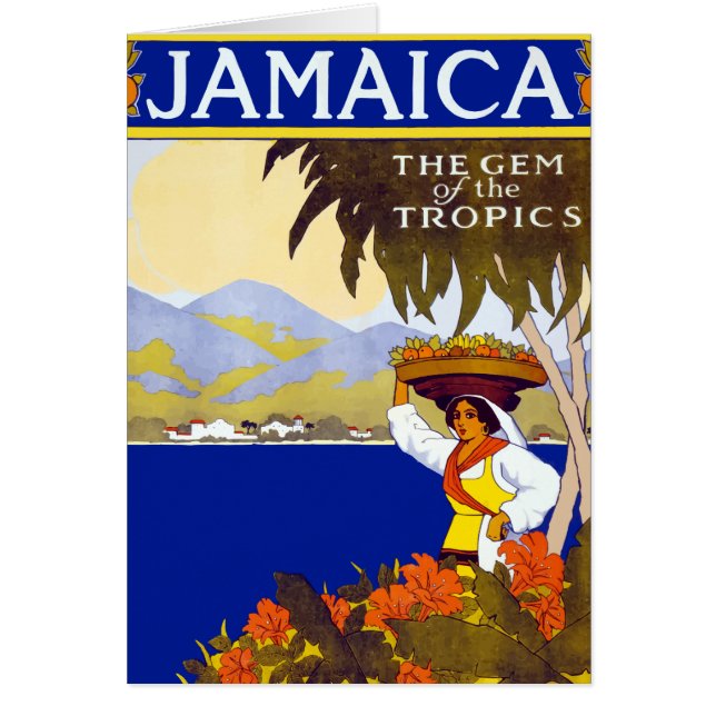 Vieja Jamaica Gem of the Tropics Travel (Frente)