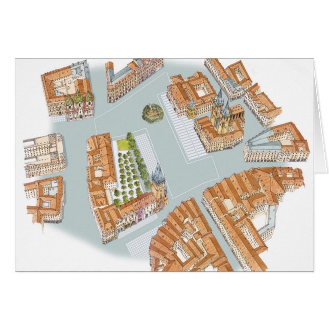 Vieja plaza. Praga Checo (Anverso (Horizontal))
