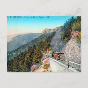 Vieja postal - Aix-les-Bains, Francia