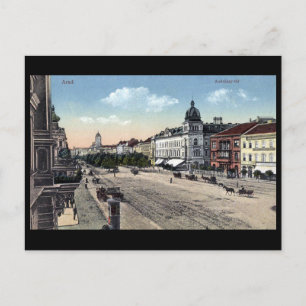 Vieja postal - Arad, Rumania