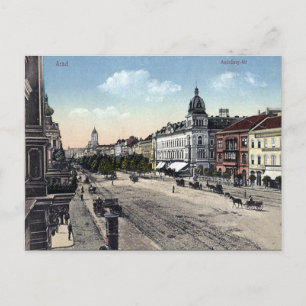 Vieja postal - Arad, Rumania