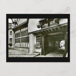 Vieja postal - Aylesbury, cabeza de Ye Olde King