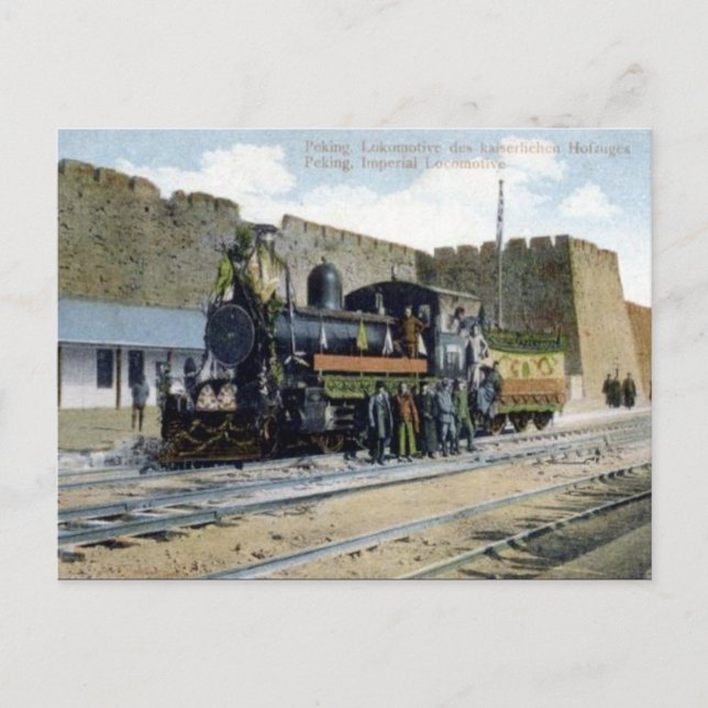 Vieja postal - Beijing, China (Anverso)