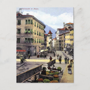 Vieja postal - Bolzano, Italia