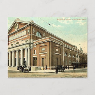 Vieja postal - Boston, Massachusetts