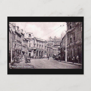 Vieja postal - Calle del Viento, Swansea