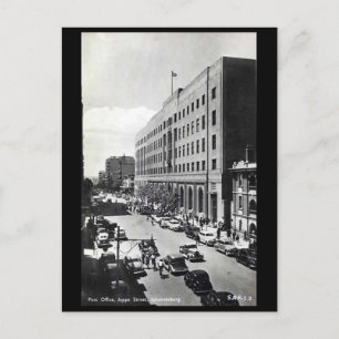 Vieja postal - Calle Jeppe, Johannesburgo