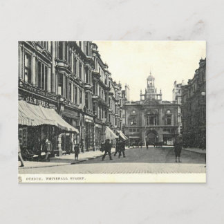 Vieja postal - Calle Whitehall, Dundee