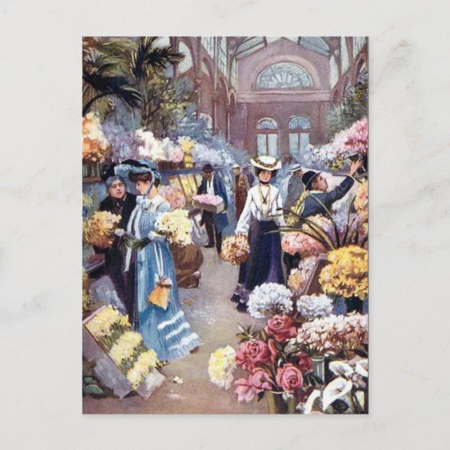 Vieja postal - Covent Garden, Londres (Anverso)