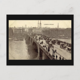 Vieja postal de Londres - Puente de Londres