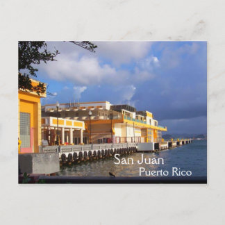 Vieja postal de San Juan Puerto Rico