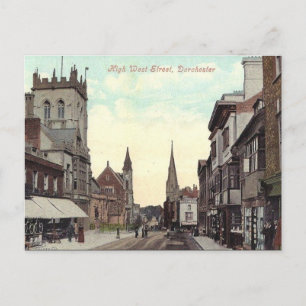 Vieja postal - Dorchester, Dorset