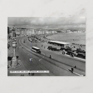 Vieja postal - Douglas, Isla de Man