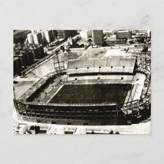 Vieja postal - Estadio de Fútbol, Sevilla, España