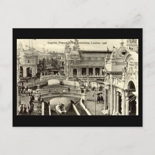 Vieja postal - Exposición Franco-Británica, Londre