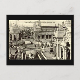 Vieja postal - Exposición Franco-Británica, Londre