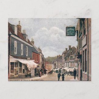 Vieja postal - Foro de Blandford, Dorset