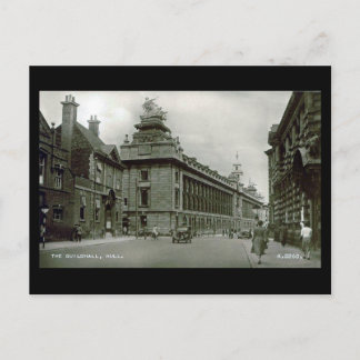 Vieja postal - Guildhall, Hull, Yorkshire