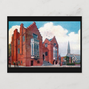 Vieja postal - Harrow, la vieja escuela.