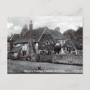 Vieja postal - La cabaña de Milton, Chalfont St Gi